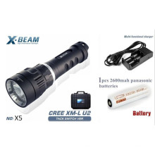 Shenzhen hi-max cree xm l2 u2 pequeña linterna de buceo LED